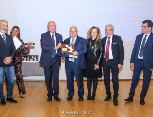 Giuseppe Manfredi è “Ambasciatore di Terre di Puglia” 2025. Presente Luigi Picerno che ne ha proposto la candidatura