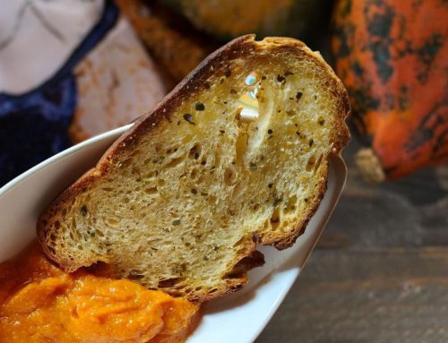Bruschetta di Altamura® and caprese