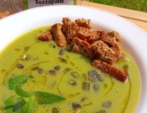 Bruschetta di Altamura® and caprese